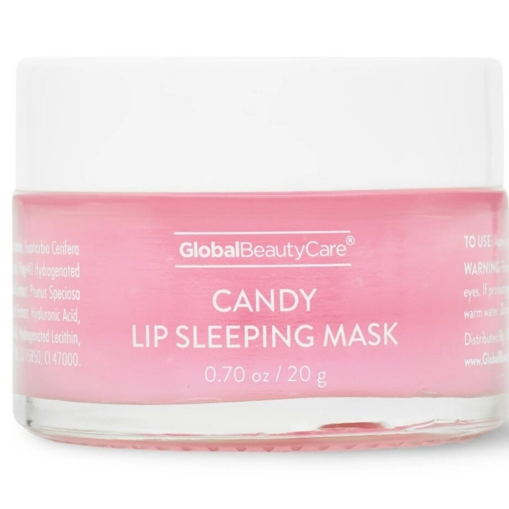 2 Global Beauty Care Lip Sleeping Masks - Candy Flavor - NEW